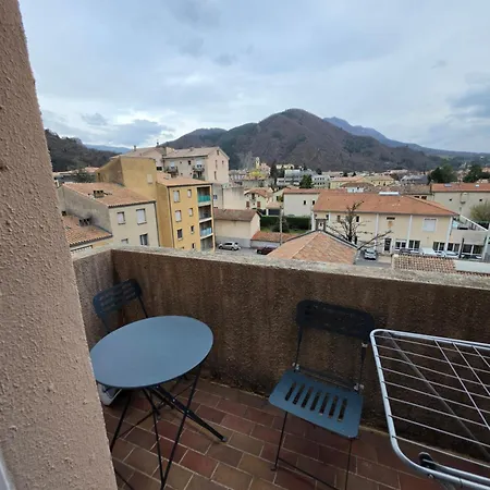 Avec Balcon Et Vue Panoramique Sur Le Cousson Proche Thermes 公寓